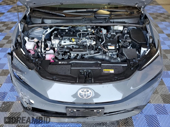 2023 Toyota Prius LE with VIN JTDACAAU5P3004847, listed as a Copart auction lot 59638714 with 0 mi miles and Salvage Title. Bid and sale history available at carsss.com. Image 11.