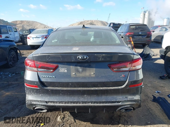 2019 Kia Optima LX with VIN 5XXGT4L35KG315770, listed as a IAAI auction lot 41307587 with 35,849 mi miles. Bid and sale history available at carsss.com. Image 17.