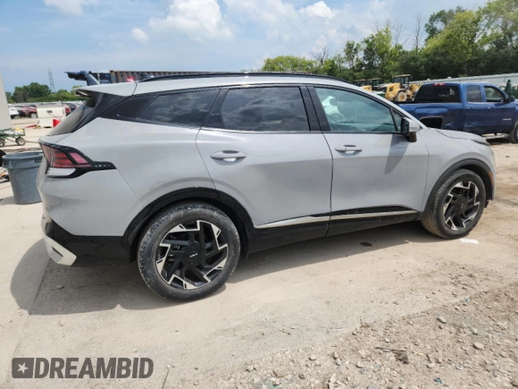 2023 Kia Sportage SX-Prestige with VIN 5XYK53AF0PG132632, listed as a Copart auction lot 64138895 with 12,539 mi miles and Clean title. Bid and sale history available at DreamBid. Image 3.