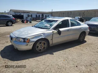 2007 Volvo S60 2.5L Turbo with VIN YV1RS592272635023, listed as a Copart auction lot 51464755 with 57,261 mi miles and Salvage Title. Bid and sale history available at carsss.com. Image 1.