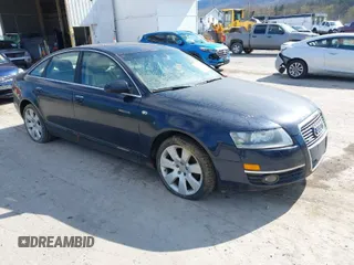 2005 Audi A6 with VIN WAUDG74F45N089129, listed as a IAAI auction lot 41971291 with 186,800 mi miles. Bid and sale history available at carsss.com. Image 1.