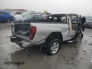 2012 GMC Canyon SLE1 with VIN 1GTE5MF98C8121966, listed as a Copart auction lot 73046854 with 0 mi miles and Salvage Title. Bid and sale history available at carsss.com. Image 3.