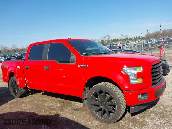 2017 Ford F-150 XL with VIN 1FTEW1EF1HKE08840, listed as a IAAI auction lot 41780630 with 120,383 mi miles and . Bid and sale history available at DreamBid. Image 13.