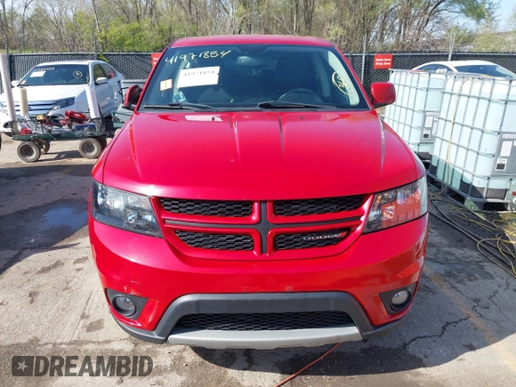 2017 Dodge Journey GT with VIN 3C4PDCEG6HT626337, listed as a IAAI auction lot 41971854 with 72,689 mi miles. Bid and sale history available at carsss.com. Image 12.