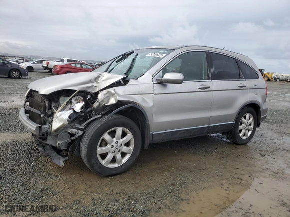 2007 Honda CR-V EX-L with VIN JHLRE38797C044361, listed as a Copart auction lot 49259925 with 163,752 mi miles and Salvage Title. Bid and sale history available at carsss.com. Image 1.