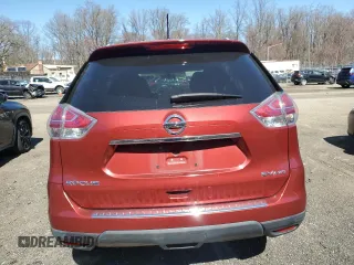 2016 Nissan Rogue SL with VIN 5N1AT2MV3GC890348, listed as a Copart auction lot 50826125 with 53,867 mi miles and Salvage Title. Bid and sale history available at DreamBid. Image 6.