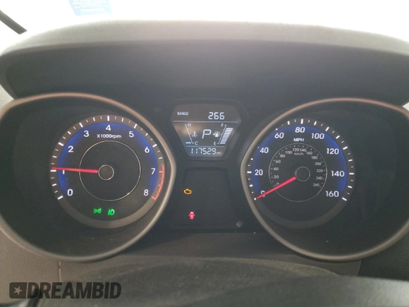 2014 Hyundai Elantra z VIN KMHDH6AH9EU027761, wystawiony jako Copart lot #52731745 z przebiegiem 117 529 mil mil oraz Tytuł czysty. Historia ofert i sprzedaży dostępna na DreamBid. Obrazek 9.