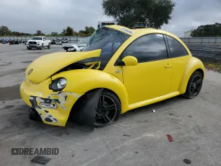 2001 Volkswagen Beetle GLX with VIN 3VWDD21C01M450012, listed as a Copart auction lot 85109494 with Not provided miles and Salvage title. Bid and sale history available at DreamBid. Image 1.