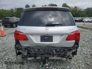 2016 Mercedes-Benz GL with VIN 4JGDF6EE8GA627407, listed as a Copart auction lot 73913644 with 104,366 mi miles and Salvage Title. Bid and sale history available at carsss.com. Image 6.