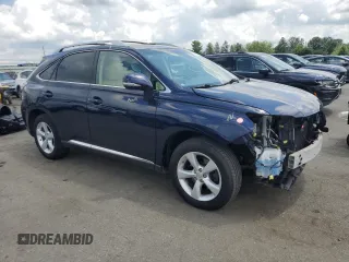 2015 Lexus RX 350 with VIN 2T2BK1BA0FC294296, listed as a Copart auction lot 63782675 with 104,037 mi miles and Salvage title. Bid and sale history available at DreamBid. Image 4.