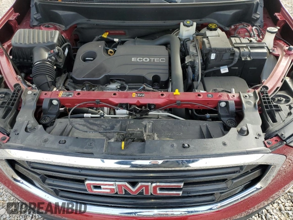 2019 GMC Terrain SLE with VIN 3GKALTEV8KL176032, listed as a Copart auction lot 51833195 with 71,626 mi miles and Salvage Title. Bid and sale history available at DreamBid. Image 13.