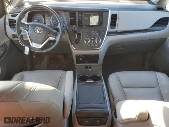 2017 Toyota Sienna XLE with VIN 5TDDZ3DC7HS153013, listed as a Copart auction lot 41402205 with 89,466 mi miles and Salvage title. Bid and sale history available at DreamBid. Image 8.