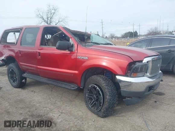 2000 Ford Excursion Special Serv с VIN 1FMNU40L9YEA38400, выставлен на аукционе IAAI как лот 41431576 с пробегом 145 826 миль миль и . История ставок и продаж доступна на DreamBid. Изображение 1.