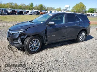 2023 Chevrolet Equinox LT z VIN 3GNAXUEG1PS120395, wystawiony jako Copart lot #54579755 z przebiegiem 35 940 mil mil oraz Szkoda całkowita • Salvage title. Historia ofert i sprzedaży dostępna na DreamBid. Obrazek 1.