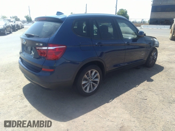 2015 BMW X3 xDrive28i z VIN 5UXWX9C51F0D48689, wystawiony jako IAAI lot #41794261 z przebiegiem Nie podano mil oraz . Historia ofert i sprzedaży dostępna na DreamBid. Obrazek 4.