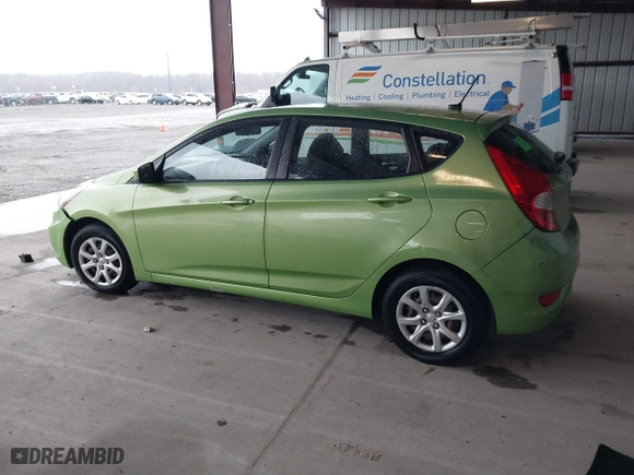 2014 Hyundai Accent GS with VIN KMHCT5AE6EU168619, listed as a IAAI auction lot 41856429 with 227,552 mi miles. Bid and sale history available at carsss.com. Image 14.
