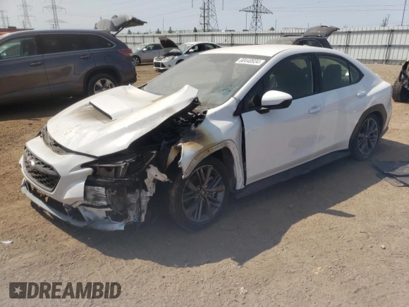 2023 Subaru WRX with VIN JF1VBAB69P8818416, listed as a Copart auction lot 68448934 with Not provided miles and Salvage title. Bid and sale history available at DreamBid. Image 1.