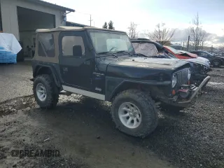 1998 Jeep Wrangler Sport with VIN 1J4FY19S5WP717503, listed as a Copart auction lot 49188195 with 180,717 mi miles and Salvage Title. Bid and sale history available at carsss.com. Image 4.