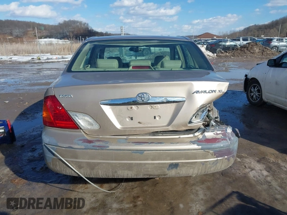 2002 Toyota Avalon XL with VIN 4T1BF28BX2U227129, listed as a IAAI auction lot 41396023 with 126,657 mi miles and . Bid and sale history available at DreamBid. Image 16.