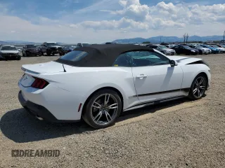 2024 Ford Mustang EcoBoost with VIN 1FAGP8UH7R5125351, listed as a Copart auction lot 62121375 with 9,149 mi miles and Salvage title. Bid and sale history available at DreamBid. Image 3.