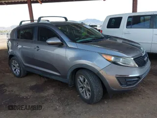 2014 Kia Sportage LX with VIN KNDPB3ACXE7613504, listed as a IAAI auction lot 41901163 with 78,754 mi miles. Bid and sale history available at carsss.com. Image 1.