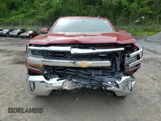 2018 Chevrolet Silverado 1500 LT with VIN 1GCVKRECXJZ255744, listed as a Copart auction lot 55957495 with 75,753 mi miles and Salvage Title. Bid and sale history available at DreamBid. Image 5.