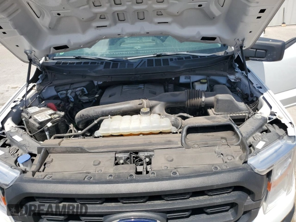 2022 Ford F-150 XL z VIN 1FTFW1E82NFA52487, wystawiony jako Copart lot #51443685 z przebiegiem 33 188 mil mil oraz Szkoda całkowita • Salvage title. Historia ofert i sprzedaży dostępna na DreamBid. Obrazek 11.