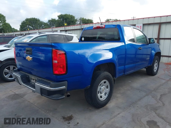 2018 Chevrolet Colorado 2WD Work Truck z VIN 1GCHSBEA8J1300911, wystawiony jako IAAI lot #42543557 z przebiegiem 73 896 mil mil oraz . Historia ofert i sprzedaży dostępna na DreamBid. Obrazek 4.