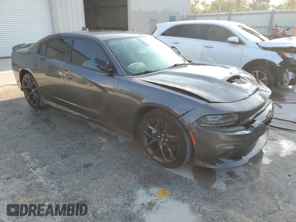 2022 Dodge Charger R/T with VIN 2C3CDXCT4NH126479, listed as a Copart auction lot 46417085 with 59,724 mi miles and Salvage Title. Bid and sale history available at carsss.com. Image 4.