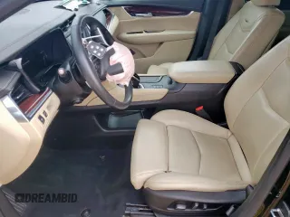 2017 Cadillac XT5 Premium Luxury AWD with VIN 1GYKNERS3HZ214851, listed as a Copart auction lot 60112185 with 74,045 mi miles and Salvage title. Bid and sale history available at DreamBid. Image 7.