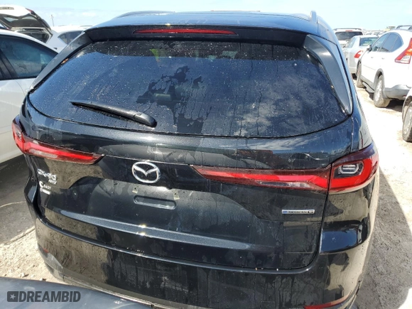 2024 Mazda CX-90 3.3 Turbo Select with VIN JM3KKAHD8R1153644, listed as a Copart auction lot 77139634 with 0 mi miles and Non Repairable. Bid and sale history available at carsss.com. Image 6.