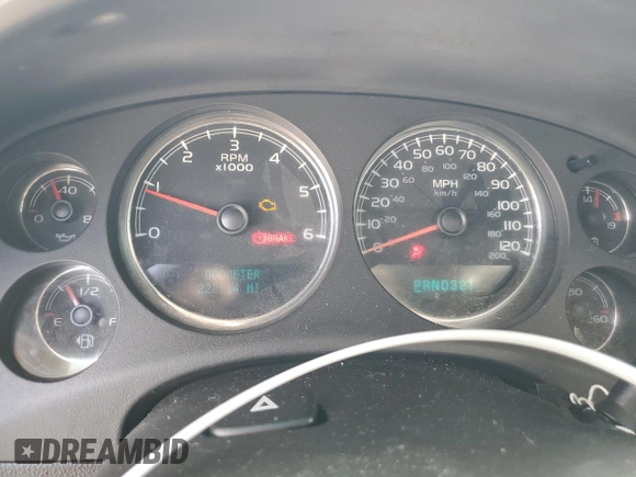 2007 Chevrolet Tahoe LT with VIN 1GNFK13007J258570, listed as a Copart auction lot 53316415 with 222,114 mi miles and Salvage title. Bid and sale history available at DreamBid. Image 9.