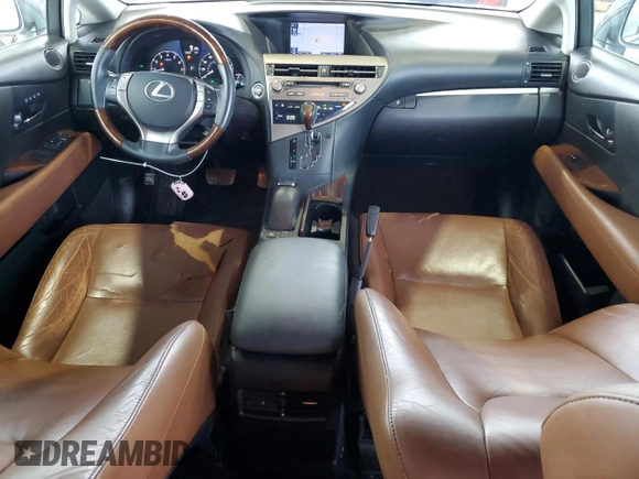 2015 Lexus RX 350 with VIN 2T2ZK1BAXFC171247, listed as a Copart auction lot 50871465 with 79,228 mi miles and Salvage Title. Bid and sale history available at DreamBid. Image 8.