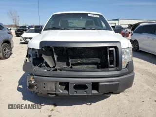 2013 Ford F-150 XL with VIN 1FTMF1EM0DKF06830, listed as a Copart auction lot 48296765 with 160,430 mi miles and Salvage title. Bid and sale history available at DreamBid. Image 5.