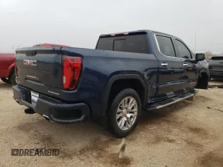 2019 GMC Sierra 1500 Denali with VIN 3GTU9FED4KG293454, listed as a Copart auction lot 53504625 with 38,862 mi miles and Salvage title. Bid and sale history available at DreamBid. Image 3.