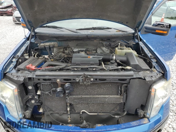 2010 Ford F-150 XL with VIN 1FTMF1EW2AKB85161, listed as a Copart auction lot 63741515 with 173,982 mi miles and Salvage title. Bid and sale history available at DreamBid. Image 11.