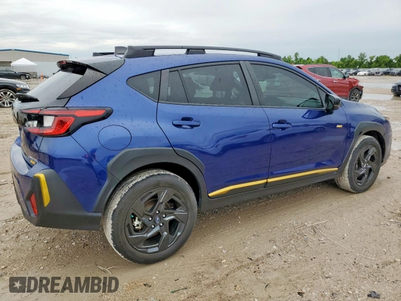 2024 Subaru Crosstrek Special Sports with VIN 4S4GUHF6XR3707465, listed as a Copart auction lot 60985825 with 19,625 mi miles and Salvage title. Bid and sale history available at DreamBid. Image 3.