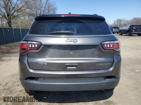 2020 Jeep Compass Limited с VIN 3C4NJDCB1LT196075, выставлен на аукционе Copart как лот 51287945 с пробегом 96 827 миль миль и Списание • Salvage title. История ставок и продаж доступна на DreamBid. Изображение 6.