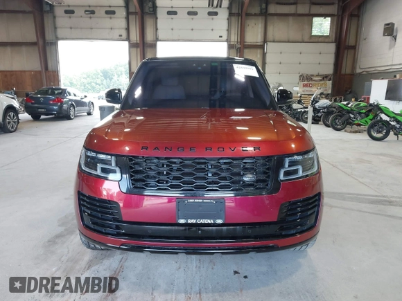 2018 Land Rover Range Rover HSE with VIN SALGS2SV6JA504358, listed as a IAAI auction lot 42692991 with 63,888 mi miles and . Bid and sale history available at DreamBid. Image 12.