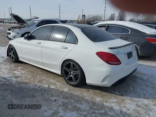 2016 Mercedes-Benz C 450 AMG with VIN 55SWF6EB8GU130429, listed as a IAAI auction lot 41374954 with 52,525 mi miles and . Bid and sale history available at carsss.com. Image 3.