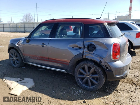 2016 MINI Countryman S z VIN WMWZC5C54GWU00800, wystawiony jako Copart lot #51974965 z przebiegiem 107 144 mil mil oraz Czysty tytuł • Clean title. Historia ofert i sprzedaży dostępna na DreamBid. Obrazek 2.