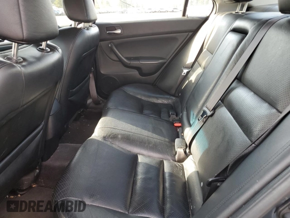 2004 Acura TSX with VIN JH4CL968X4C045374, listed as a Copart auction lot 50431295 with 0 mi miles and Salvage Title. Bid and sale history available at carsss.com. Image 10.
