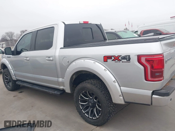 2017 Ford F-150 XL with VIN 1FTEW1EP8HFB61673, listed as a IAAI auction lot 41226988 with 123,969 mi miles and . Bid and sale history available at DreamBid. Image 14.