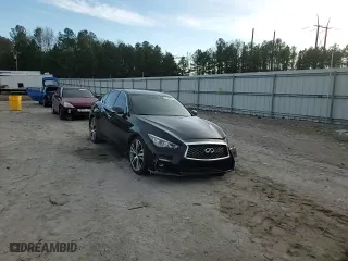 2021 Infiniti Q50 3.0t SIGNATURE EDITION with VIN JN1EV7CP7MM700575, listed as a Copart auction lot 87163414 with 92,864 mi miles and Salvage Title. Bid and sale history available at carsss.com. Image 11.