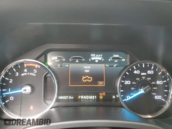 2017 Ford F-350 Platinum with VIN 1FT8W3BT7HEE46834, listed as a Copart auction lot 59903785 with 90,227 mi miles and Salvage title. Bid and sale history available at DreamBid. Image 9.