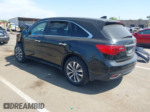 2016 Acura MDX Technology z VIN 5FRYD4H48GB047664, wystawiony jako IAAI lot #42149160 z przebiegiem 132 754 mil mil oraz . Historia ofert i sprzedaży dostępna na DreamBid. Obrazek 3.