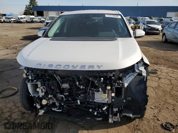 2023 Land Rover Discovery Sport S with VIN SALCJ2FX0PH321907, listed as a Copart auction lot 77419534 with 18,089 mi miles and Salvage Title. Bid and sale history available at carsss.com. Image 5.