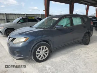 2016 Nissan Rogue SL with VIN 5N1AT2MT4GC857549, listed as a Copart auction lot 52167375 with 104,420 mi miles and Salvage Title. Bid and sale history available at carsss.com. Image 1.