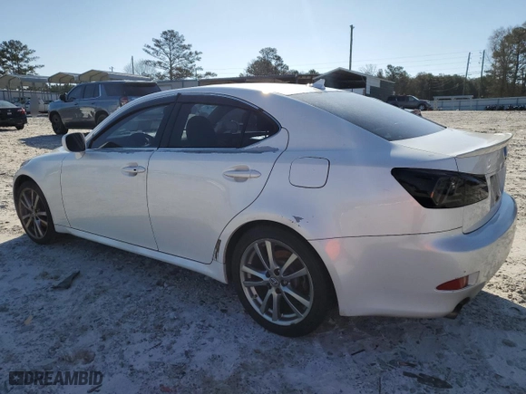 2008 Lexus IS 250 with VIN JTHBK262382064720, listed as a Copart auction lot 48892085 with 180,607 mi miles and Salvage Title. Bid and sale history available at carsss.com. Image 2.