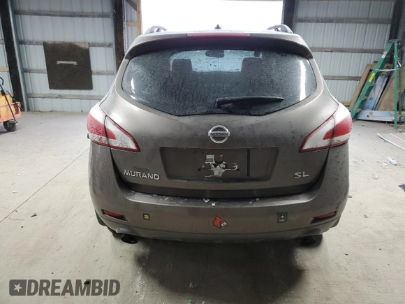 2013 Nissan Murano S with VIN JN8AZ1MU4DW202859, listed as a Copart auction lot 83382894 with 267,449 mi miles and Clean Title. Bid and sale history available at carsss.com. Image 6.